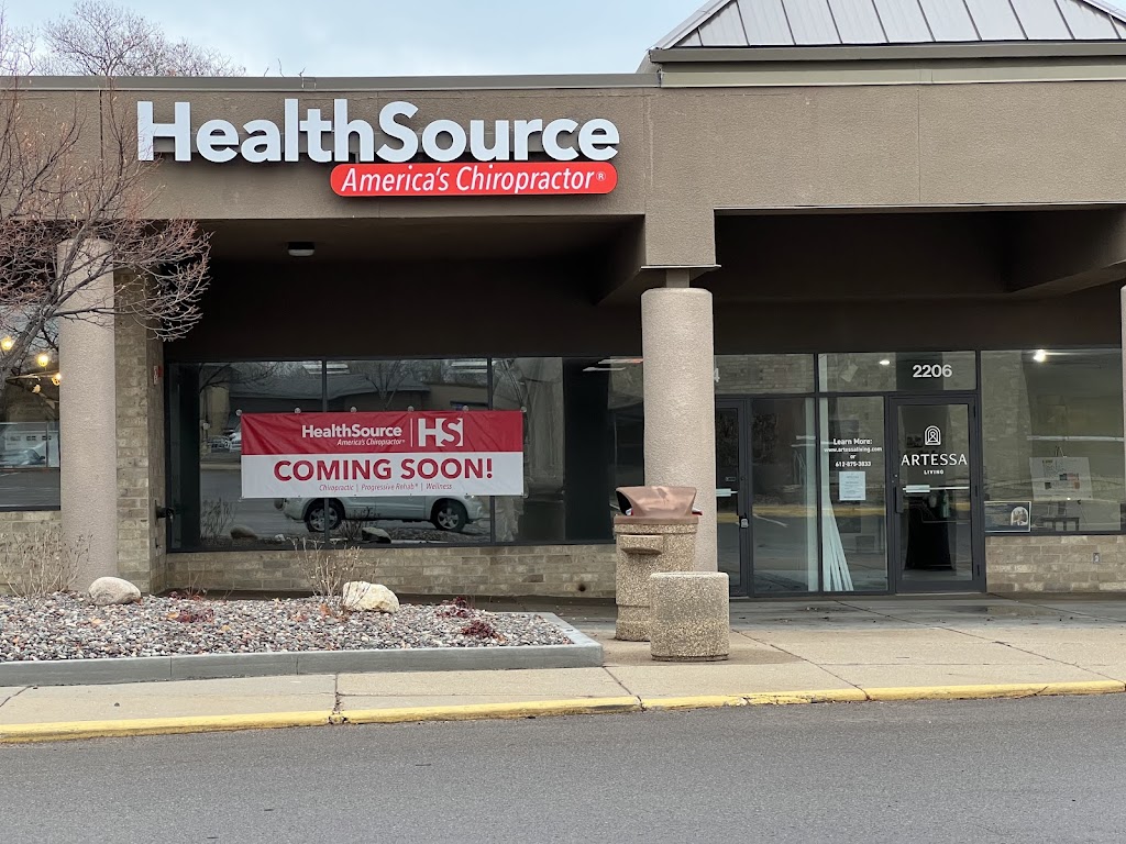 HealthSource Chiropractic of Mound | 2204 Commerce Blvd, Mound, MN 55364, USA | Phone: (952) 297-1010