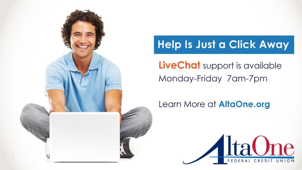 AltaOne Federal Credit Union | 44 Big Blue Rd, Kernville, CA 93238, USA | Phone: (760) 376-2251