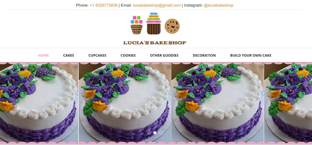 LuciaBakeShop | 22410 Rue Canyon Ct, Katy, TX 77450, USA | Phone: (832) 757-3940