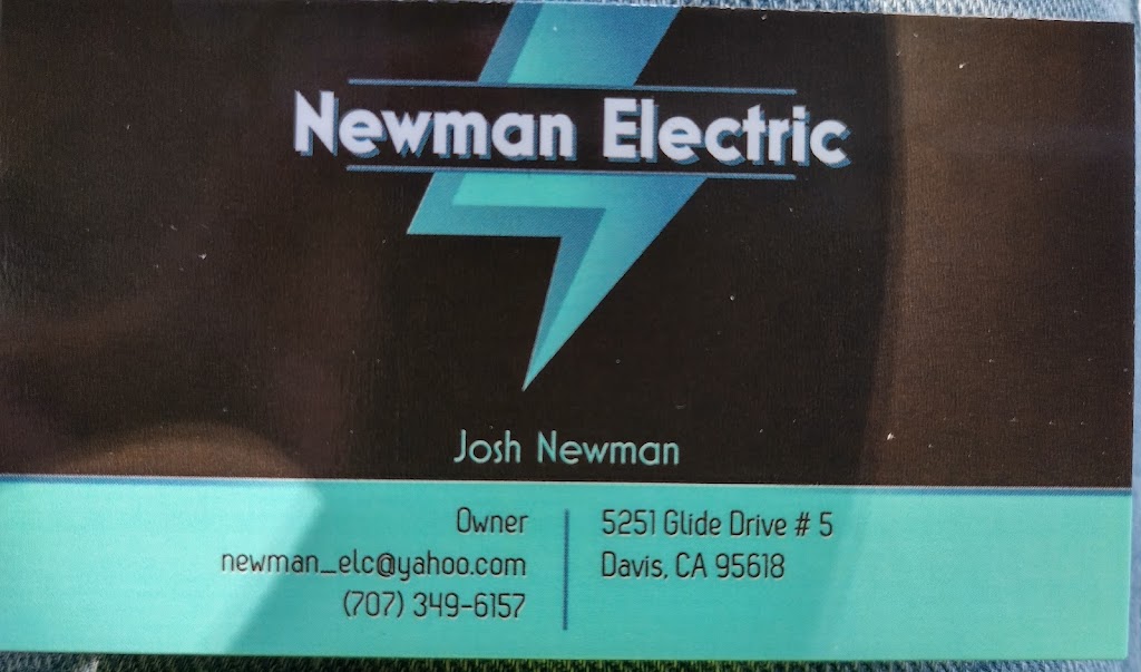 Newman Electric | 5251 Glide Dr #5, Davis, CA 95618, USA | Phone: (707) 349-6157