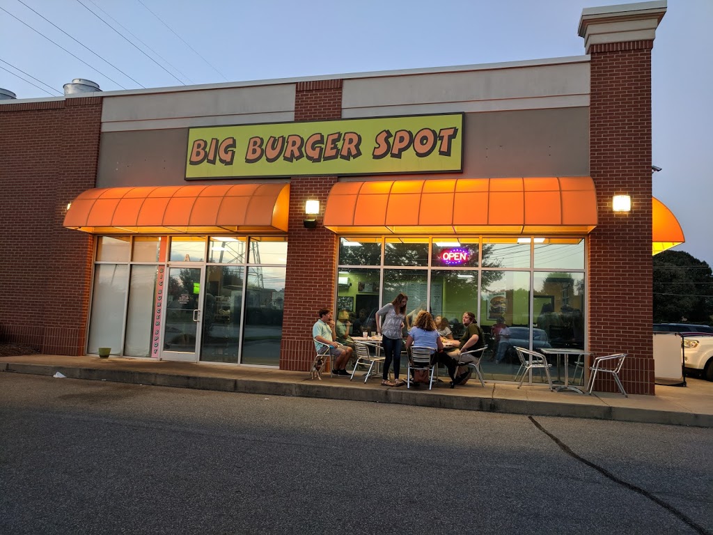 Big Burger Spot | 510 Nicholas Rd, Greensboro, NC 27409, USA | Phone: (336) 541-8861