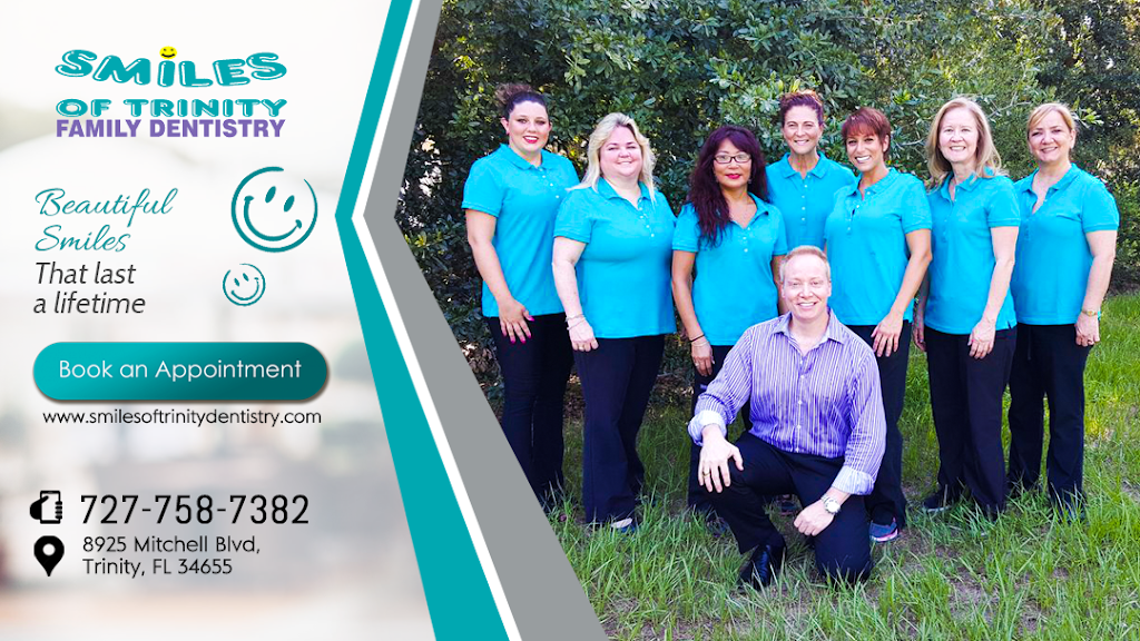 Smiles of Trinity Family Dentistry | 8925 Mitchell Blvd, Trinity, FL 34655, USA | Phone: (727) 758-7382