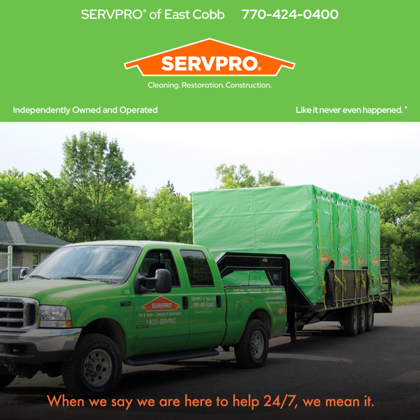 SERVPRO of East Cobb | 3850 Canton Rd #4110, Marietta, GA 30066, USA | Phone: (770) 424-0400