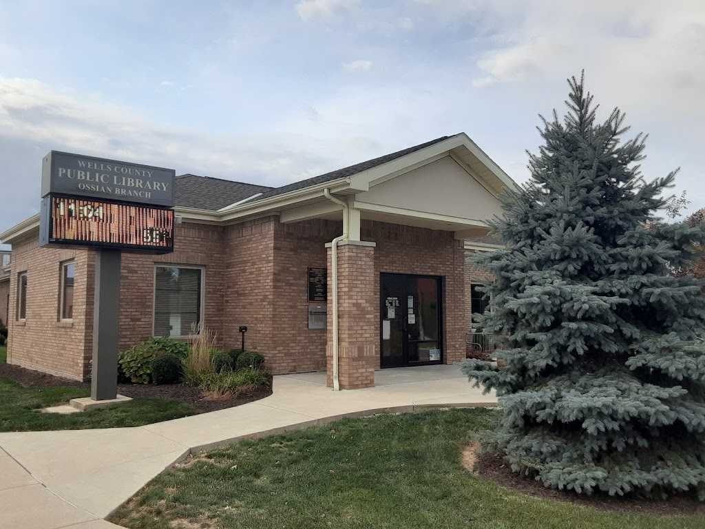 Ossian Branch Library | 207 N Jefferson St, Ossian, IN 46777, USA | Phone: (260) 622-4691