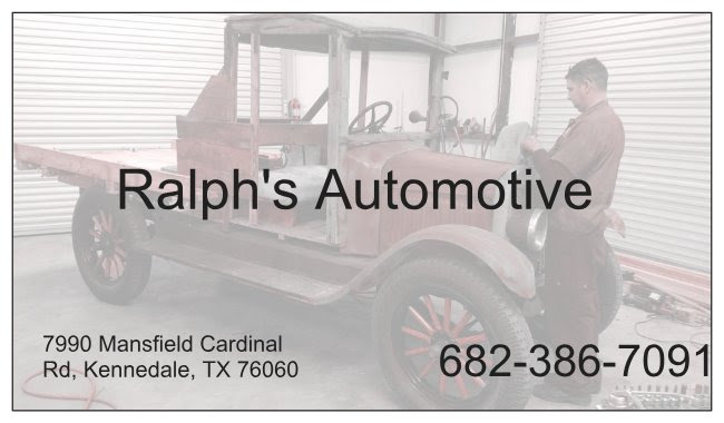 RALPHs auto + | 7991 Mansfield Cardinal Rd, Kennedale, TX 76060, USA | Phone: (817) 456-0706