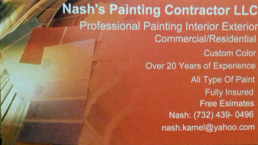 Nash painting contractor LLC | 22 10th St, Monroe Township, NJ 08831, USA | Phone: (848) 333-0001
