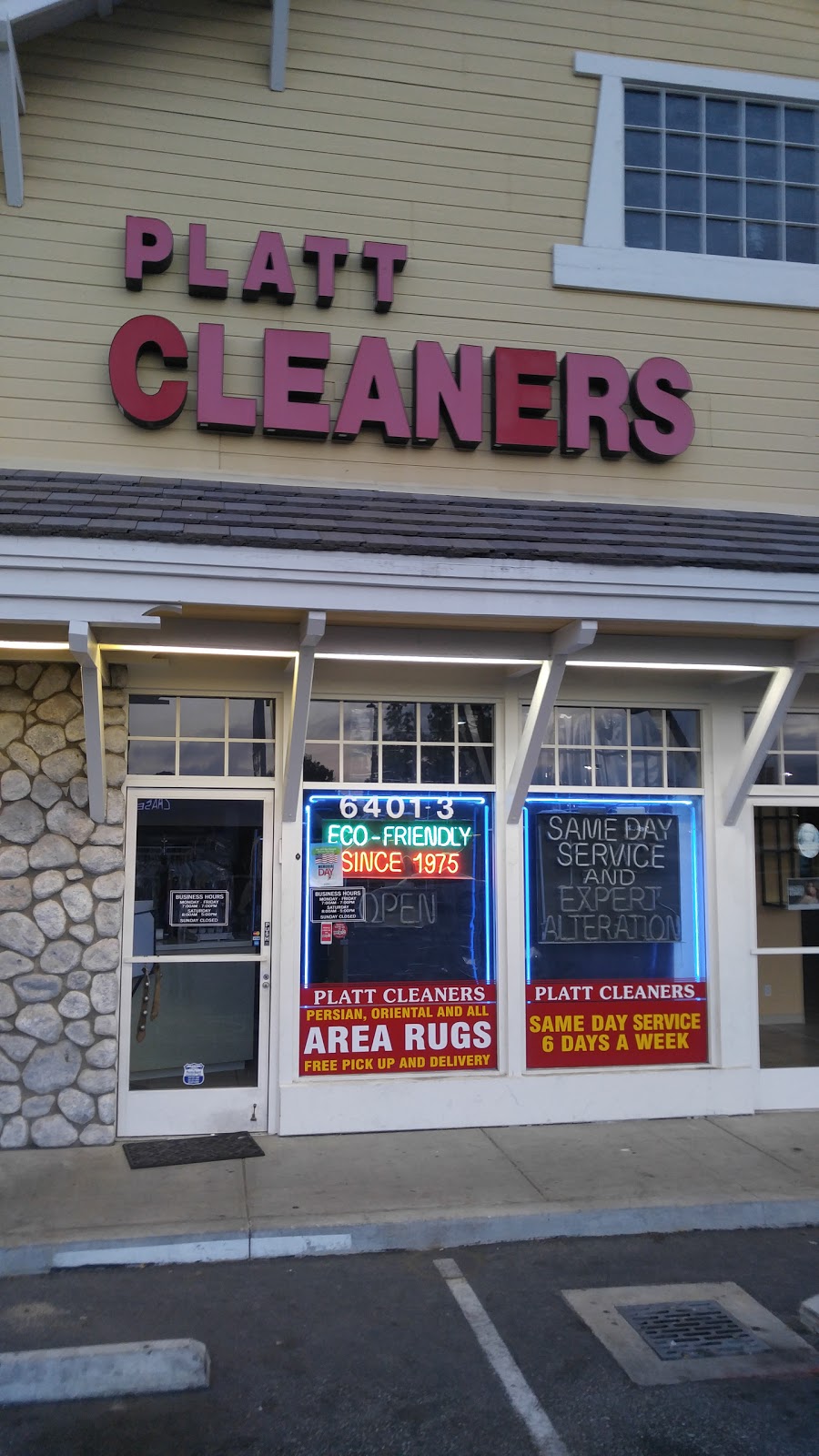 Platt Cleaners Inc | 6401 Platt Ave UNIT 3, West Hills, CA 91307, USA | Phone: (818) 348-6680