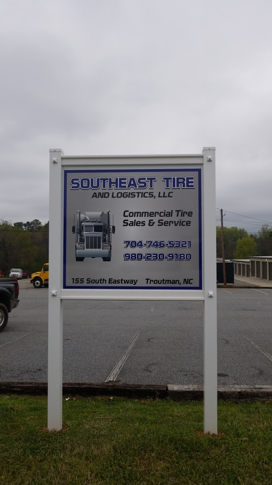 Southeast Tire and Logistics Inc. | 155 South Eastway Dr 10,000 Sq ft Bldg Behind Warehouse, Troutman, NC 28166, USA | Phone: (980) 230-9180