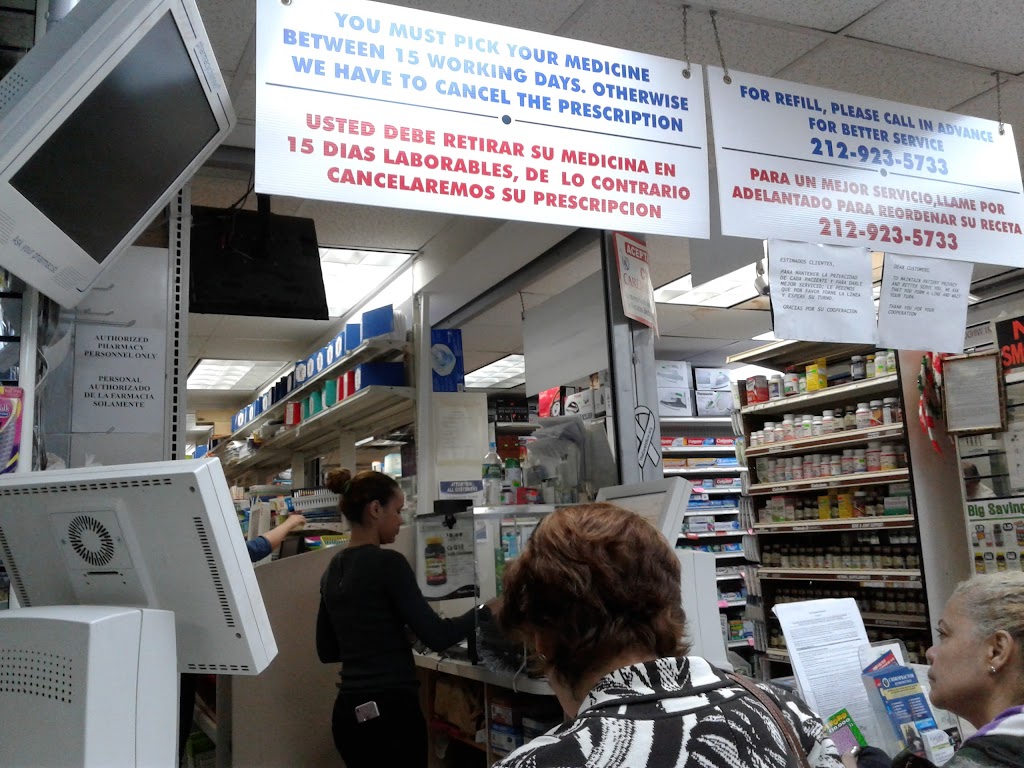 St Jesus Pharmacy | 4180 Broadway, New York, NY 10033, USA | Phone: (212) 923-5733