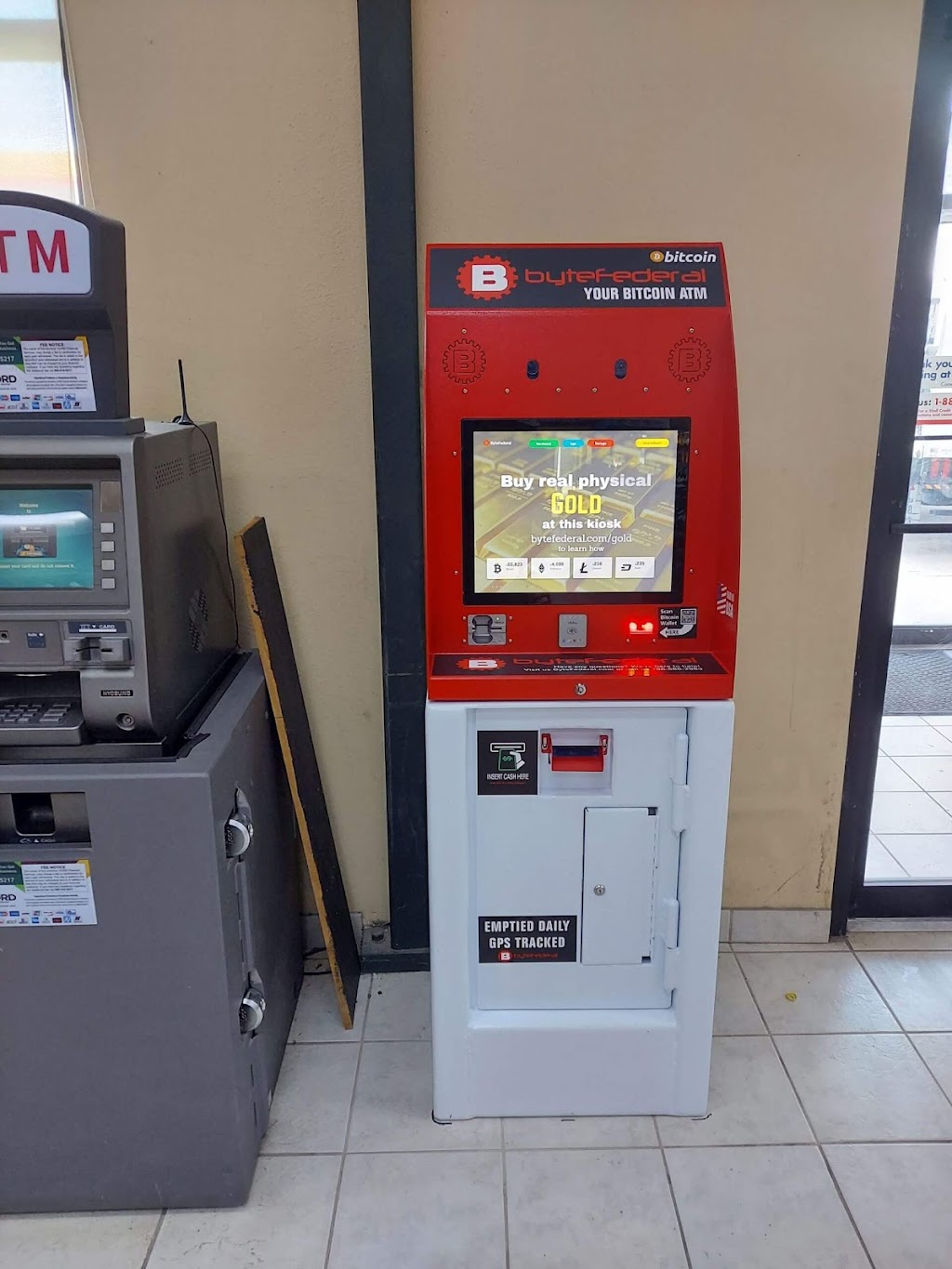 Byte Federal Bitcoin ATM (Shell/ Thakurs C Store) | 400 TX-78, Lavon, TX 75166, USA | Phone: (786) 686-2983