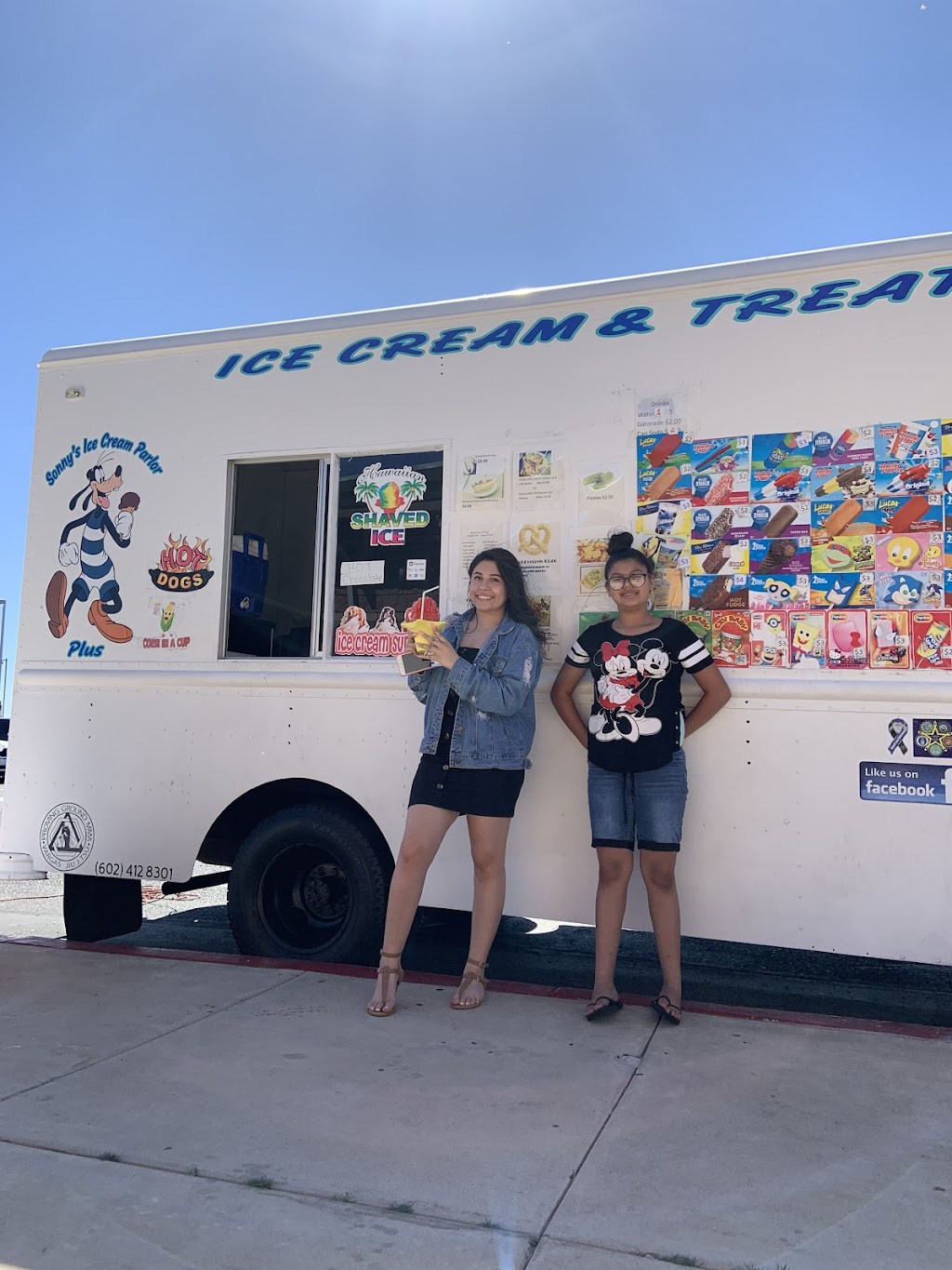 Sonny’s Ice Cream Parlor Plus | 12506 W Hearn Rd, El Mirage, AZ 85335, USA | Phone: (602) 559-8191
