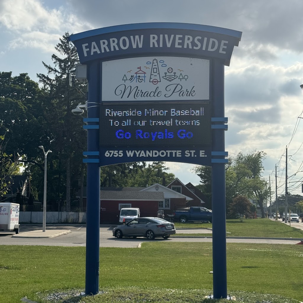 Farrow Riverside Miracle Park | 6755 Wyandotte St E, Windsor, ON N8S 1P7, Canada | Phone: (519) 944-9115