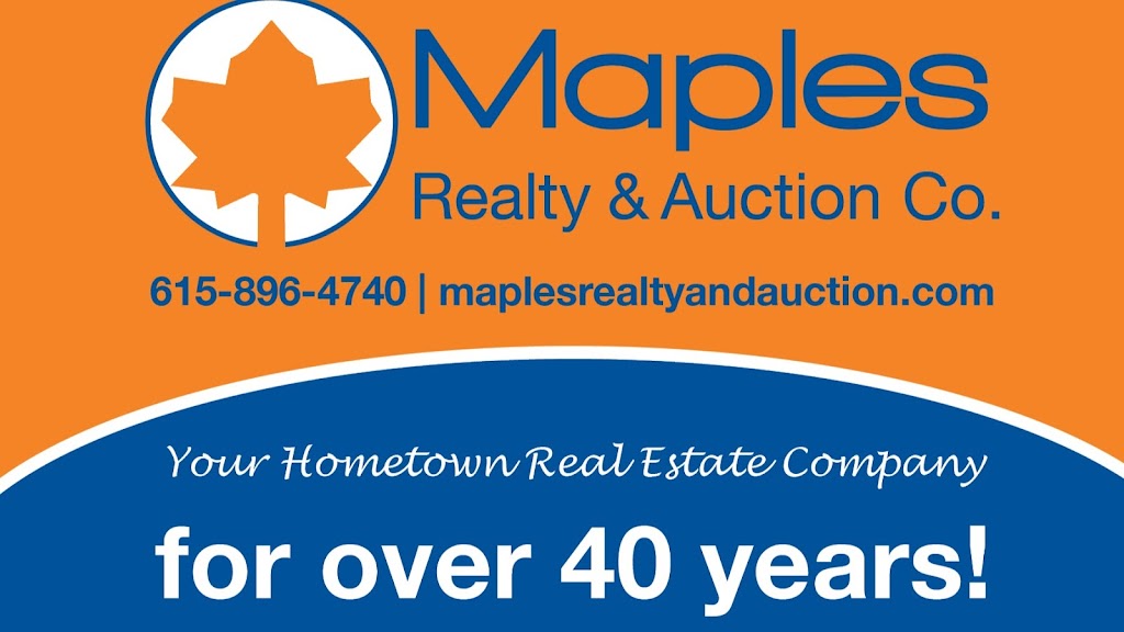 Maples Realty & Auction | 2245 Keeneland Commercial Blvd, Murfreesboro, TN 37127, USA | Phone: (615) 896-4740