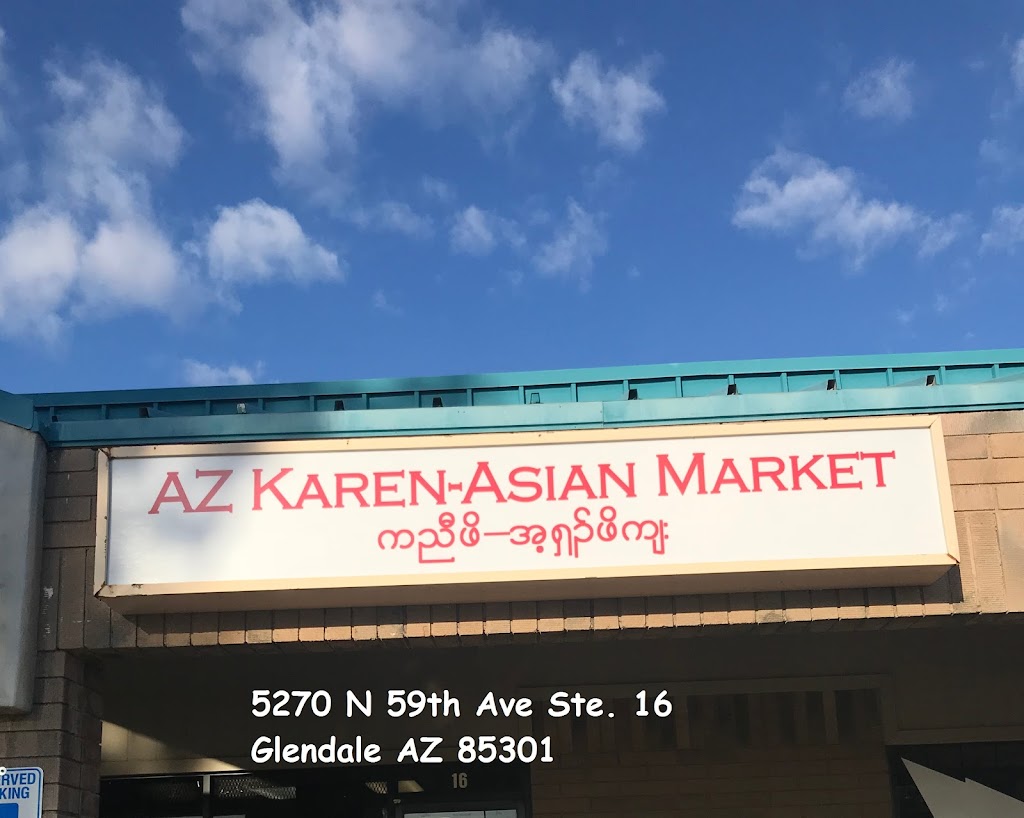 AZ KAREN-ASIAN MARKET | 5270 N 59th Ave #16, Glendale, AZ 85301 | Phone: (623) 939-1180