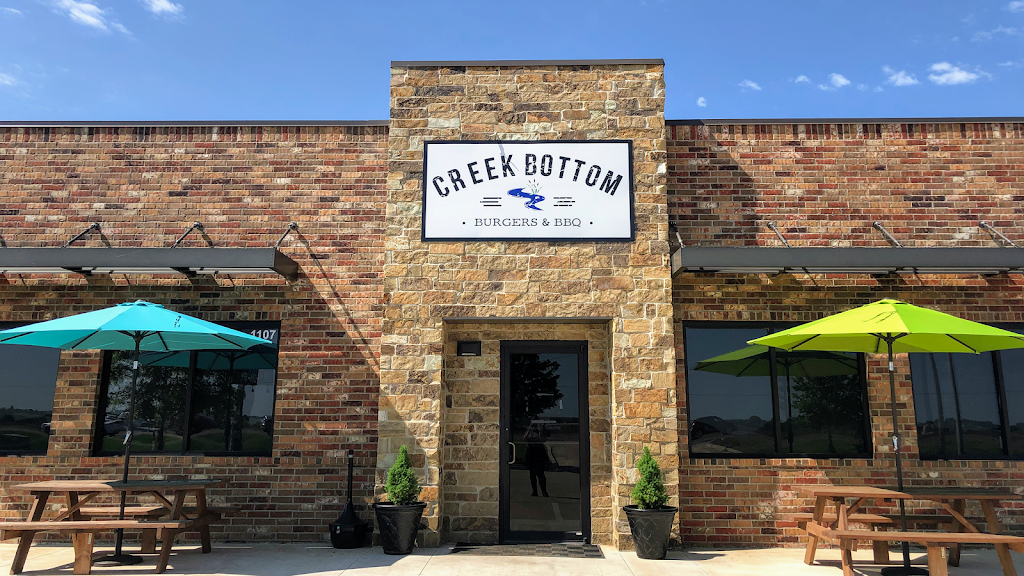 Creek Bottom Burgers & BBQ | 1107 NW 32nd St, Newcastle, OK 73065, USA | Phone: (405) 387-9416