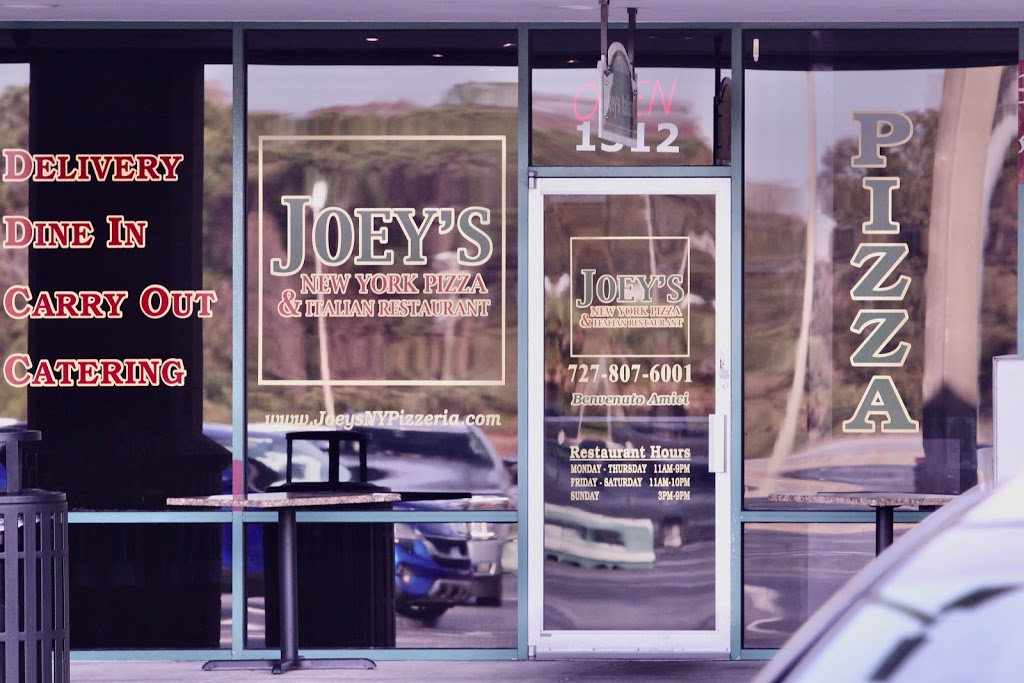 Joeys New York Pizza & Italian Restaurant | 1312 Seven Springs Blvd, New Port Richey, FL 34655, USA | Phone: (727) 807-6001