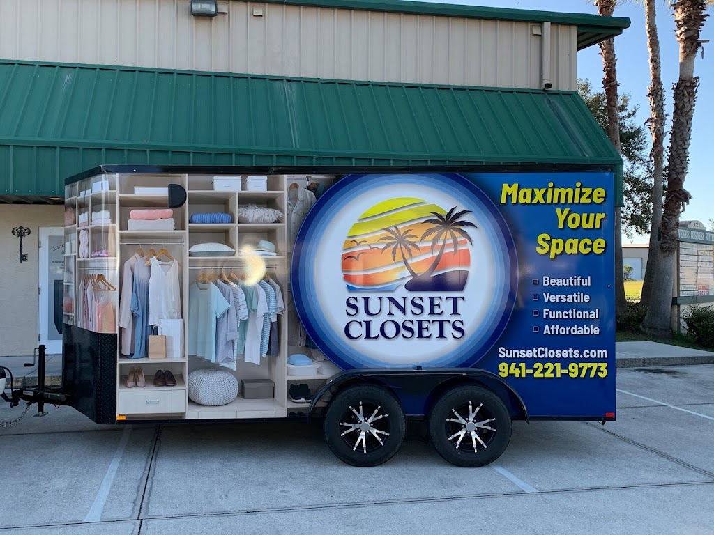 Sunset Closets | 121 Triple Diamond Blvd UNIT 3, Nokomis, FL 34275, USA | Phone: (941) 221-9773