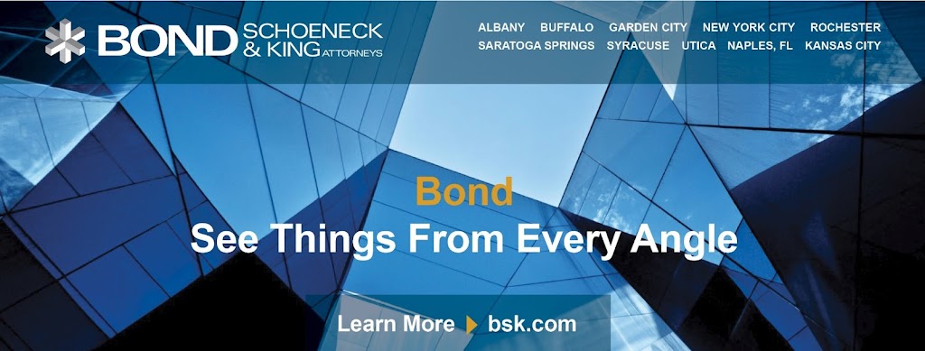 Bond, Schoeneck & King PLLC | 22 Corporate Woods Blvd Suite 501, Albany, NY 12211, USA | Phone: (518) 533-3000