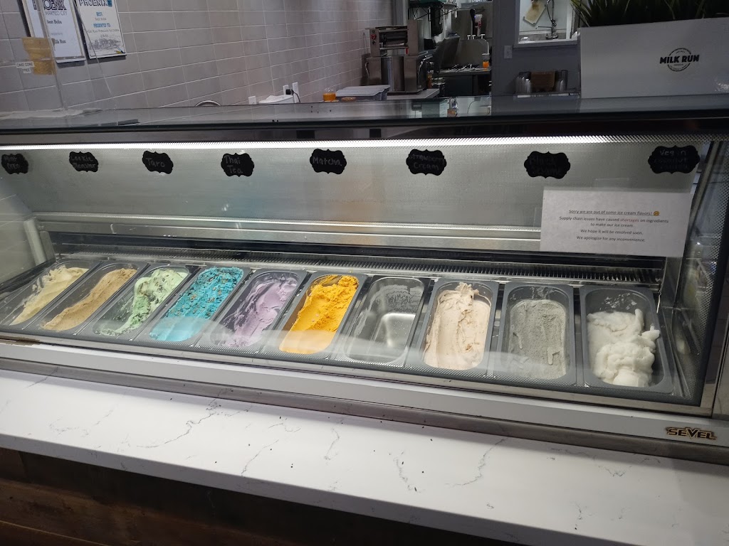 Milk Run Premium Ice Cream & Boba | 1702 W Camelback Rd, Phoenix, AZ 85015, USA | Phone: (602) 795-1863