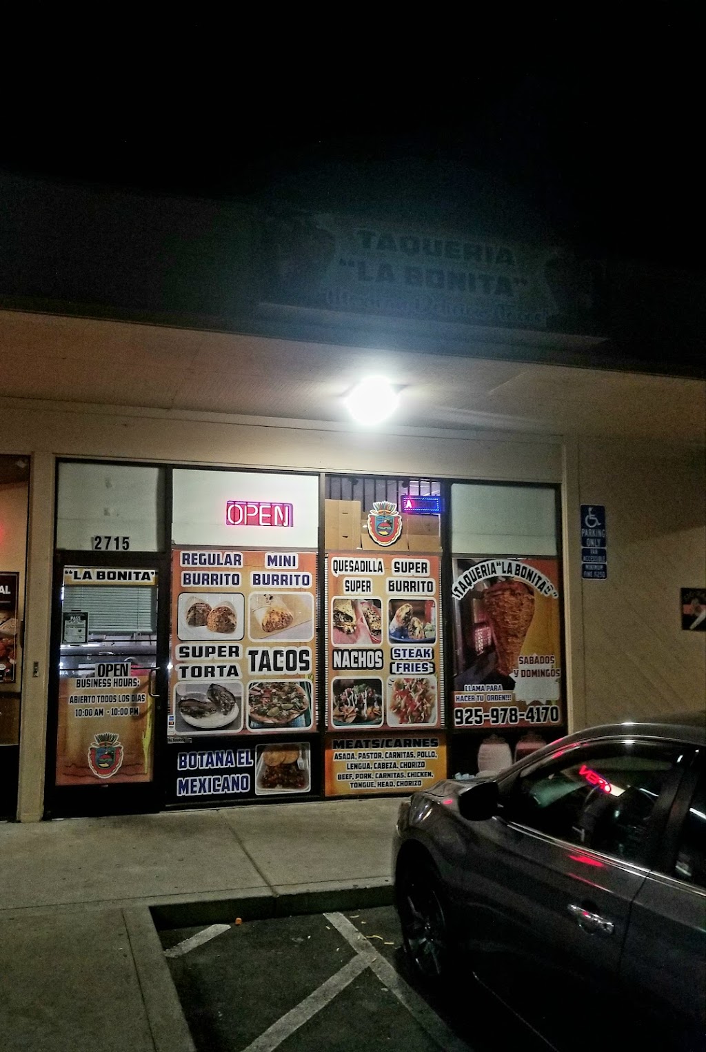 Taqueria "La Bonita" | 2715Contra, Loma Boulevard, Antioch, CA 94509, USA | Phone: (925) 978-4170