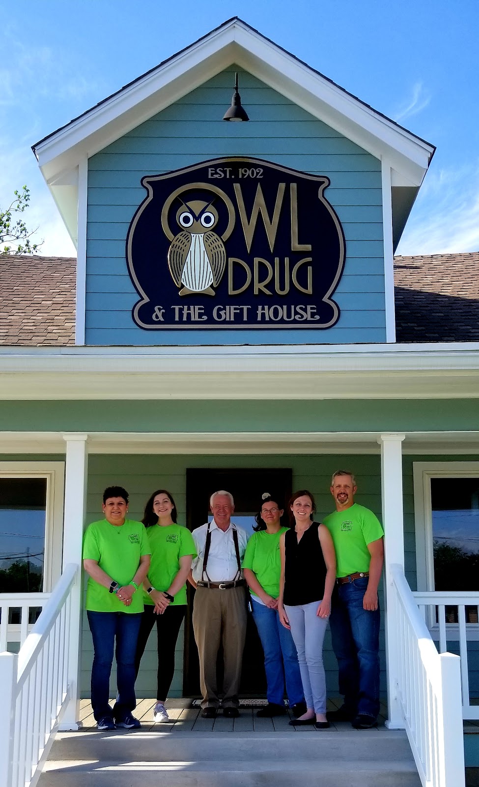 Owl Drug and The Gift House | 418 W Cherokee St, Wagoner, OK 74467, USA | Phone: (918) 485-2722