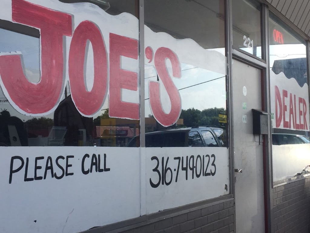 joes dealer | 221 E 13th St N, Wichita, KS 67204, USA | Phone: (316) 749-0123