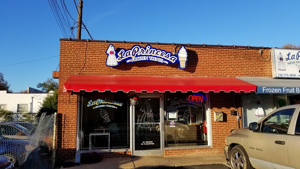 La Princesa Frozen Treats | 9 E W Clemmonsville Rd, Winston-Salem, NC 27127, USA | Phone: (336) 771-3070