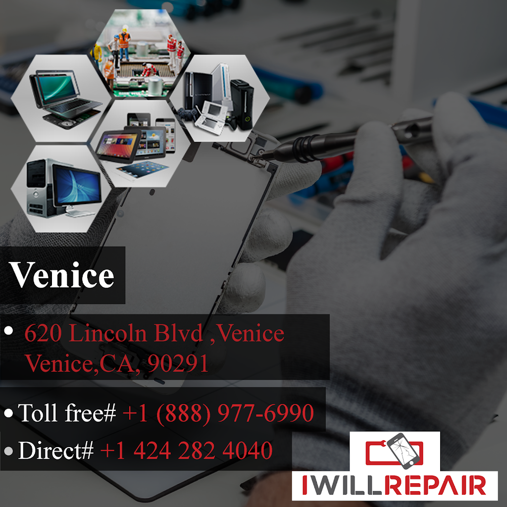 I Will Repair - Venice | 620 Lincoln Blvd, Venice, CA 90291, USA | Phone: (818) 818-5077