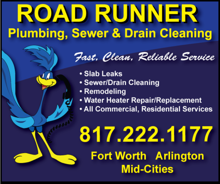 Road Runner Plumbing | 1302 Oakview St, Haltom City, TX 76117, USA | Phone: (817) 222-1177