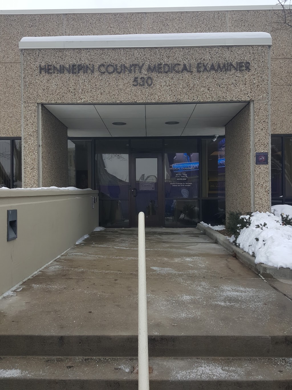 Hennepin County Medical Examiner | 14250 County Rd 62, Minnetonka, MN 55345, USA | Phone: (612) 215-6300