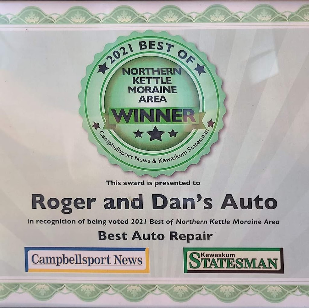 Roger & Dans Auto Service, Inc. | 891 Fond Du Lac Ave, Kewaskum, WI 53040, USA | Phone: (262) 626-2888