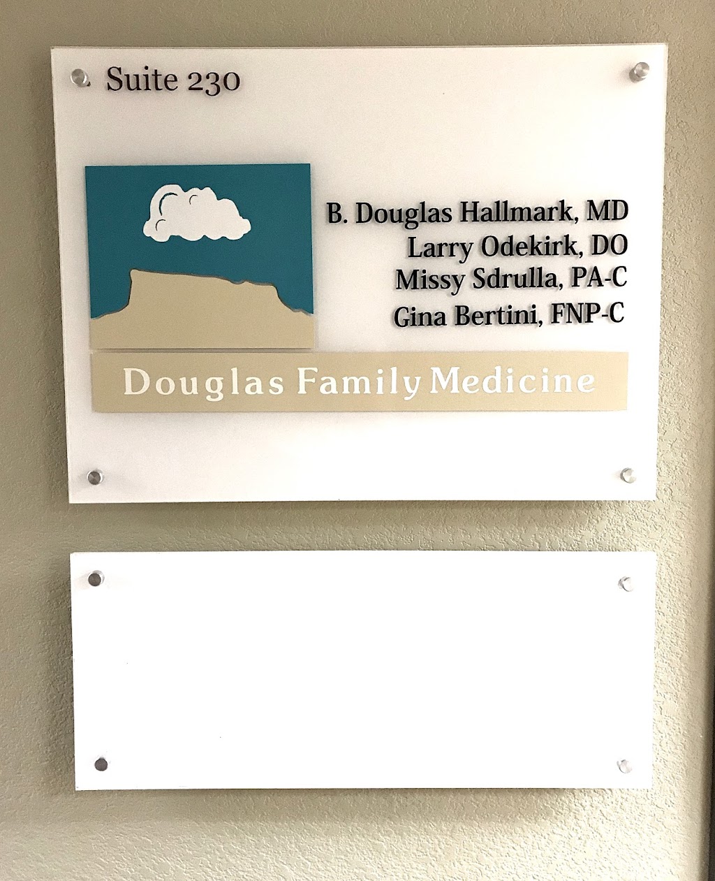 Douglas Family Medicine | 1189 S Perry St Suite 230, Castle Rock, CO 80104, USA | Phone: (303) 688-3434