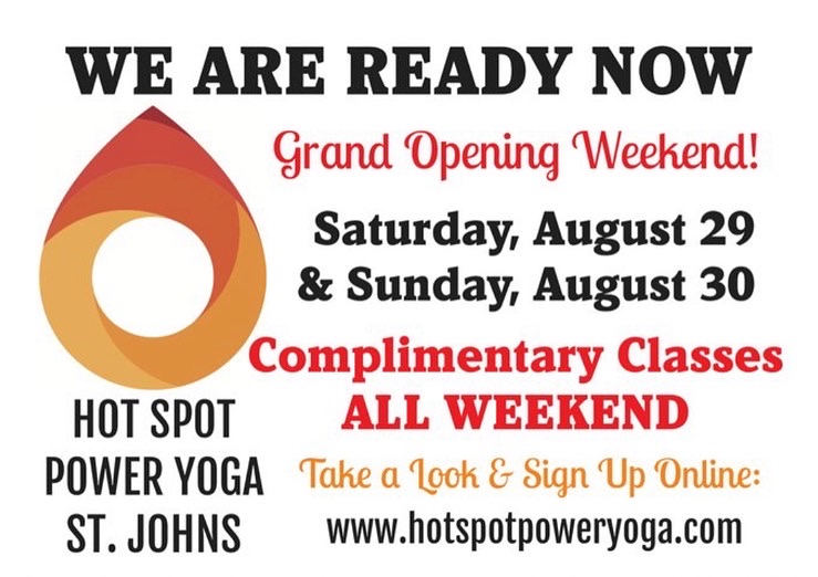 Hot Spot Power Yoga St. Johns | 60 Shops Blvd #30, St Johns, FL 32259 | Phone: (904) 325-6223