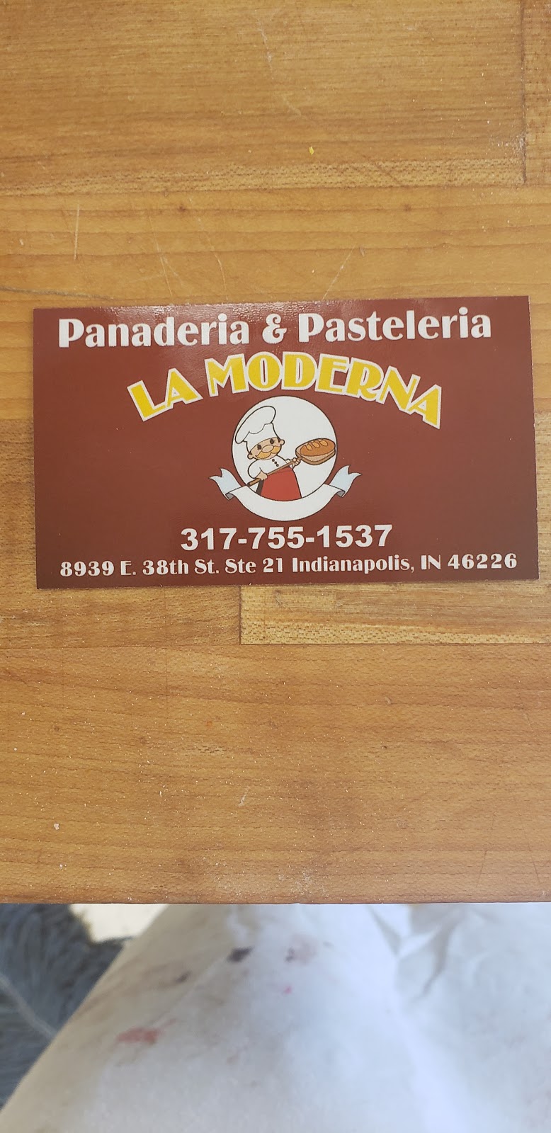 Panadería y pastelería la Moderna | 8939 E 38th St ste 21, Indianapolis, IN 46226, USA | Phone: (317) 755-1537