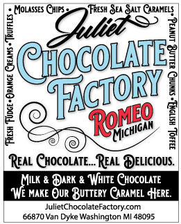 Juliet Chocolate Factory | 66870 Van Dyke, Washington, MI 48095, USA | Phone: (586) 752-4335