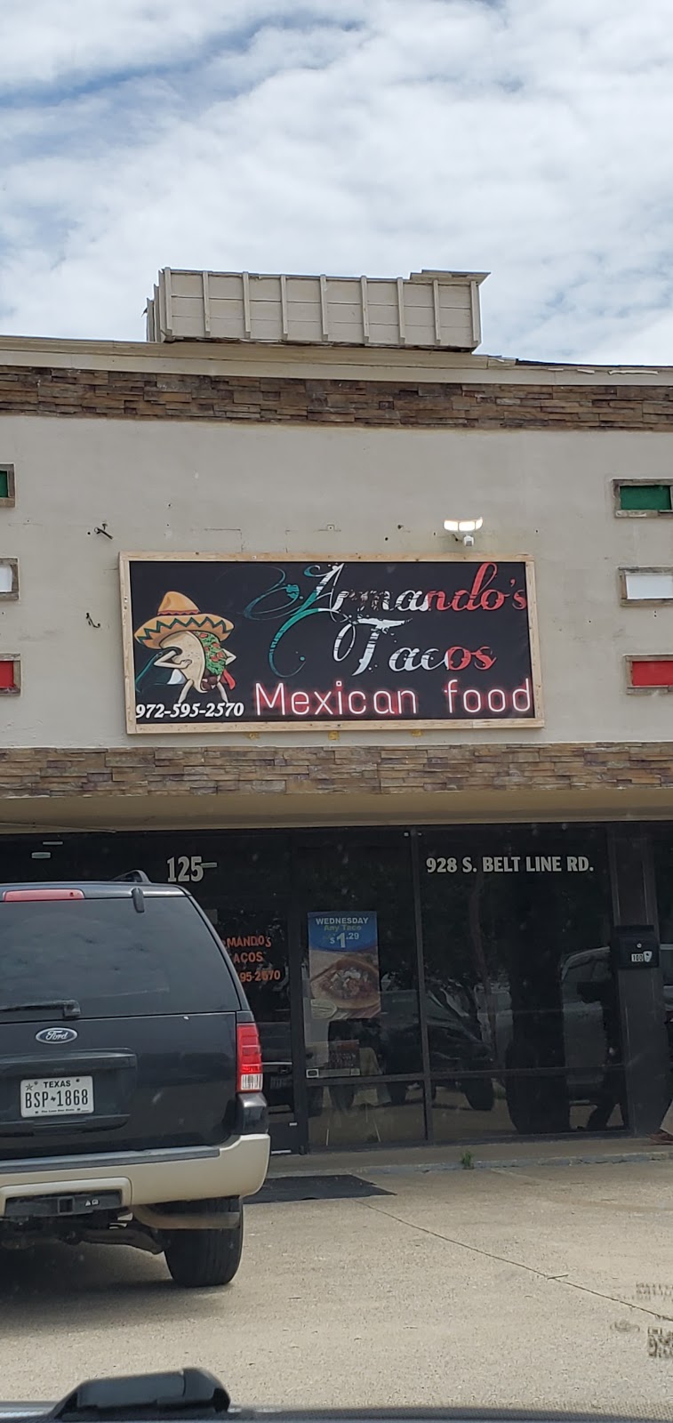 Armandos Tacos | 928 S Belt Line Rd, Coppell, TX 75019, USA | Phone: (972) 595-2570