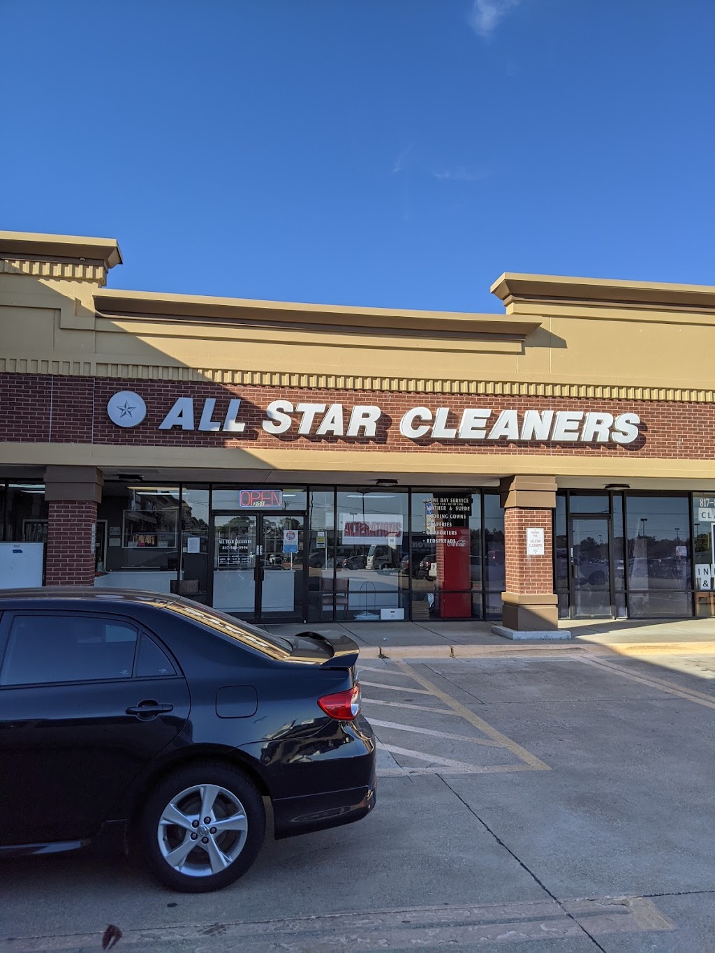 All Star Cleaners | 2105 Harwood Rd #201, Bedford, TX 76021, USA | Phone: (817) 540-3994