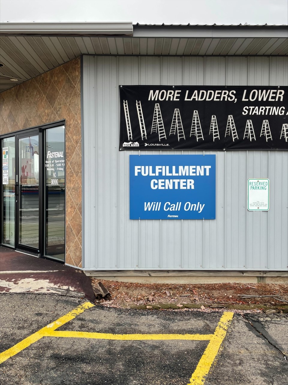 Fastenal Fulfillment Center Will Call Only 721 South Blvd, Baraboo