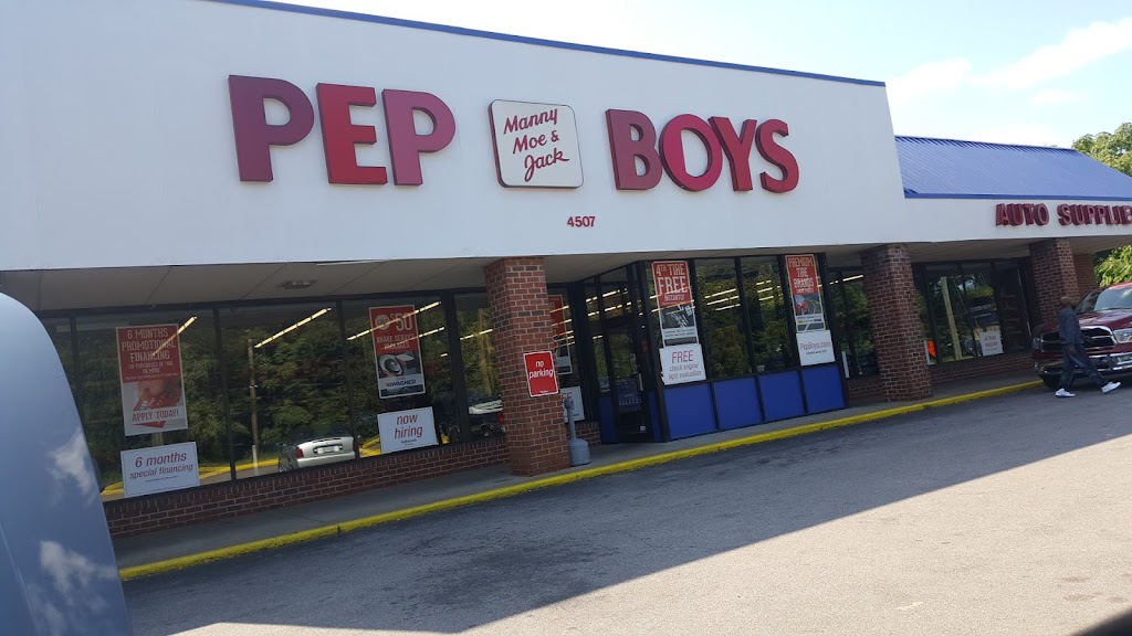 Pep Boys | 4507 Nine Mile Rd, Richmond, VA 23223, USA | Phone: (804) 222-8105