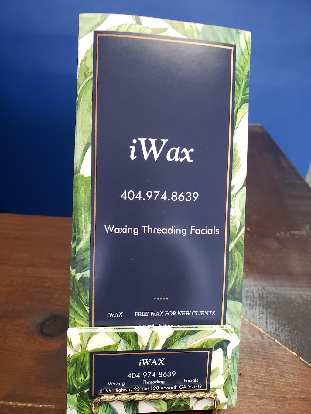 iWax | 6199 Hwy 92 Suite 92, Acworth, GA 30102, USA | Phone: (404) 974-8639