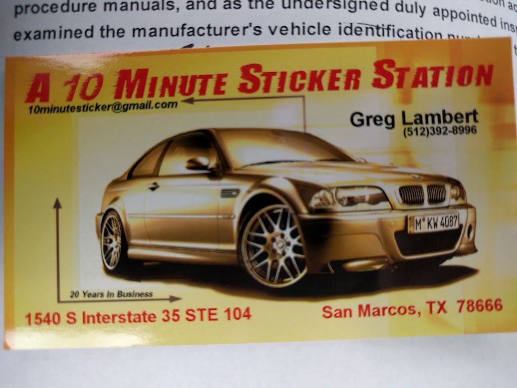 Sticker Station | 103 Weatherford St, San Marcos, TX 78666 | Phone: (512) 392-8996