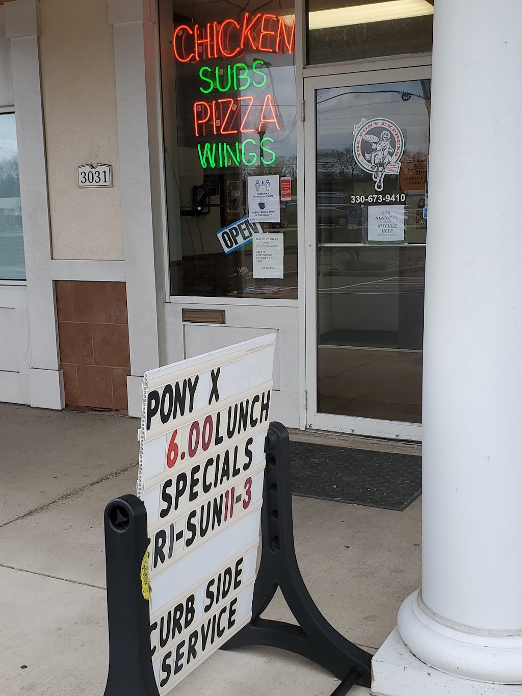 Pony Express Pizza | 3031 Graham Rd, Stow, OH 44224, USA | Phone: (330) 673-9410