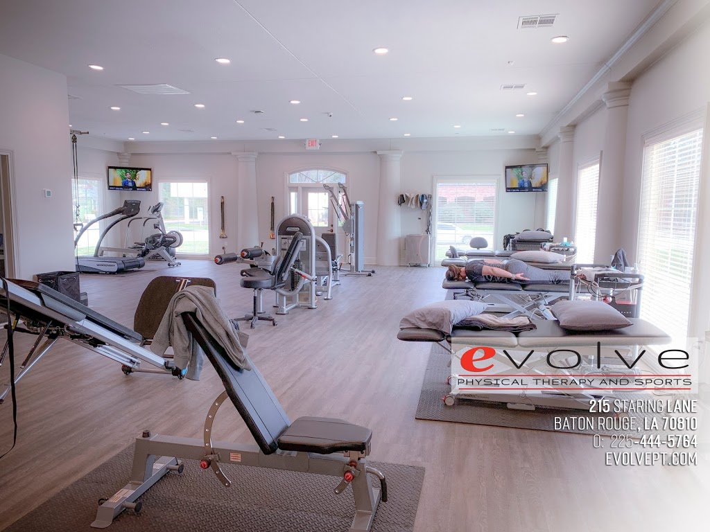 Evolve Physical Therapy and Sports | 215 Staring Ln, Baton Rouge, LA 70810, USA | Phone: (225) 444-5764