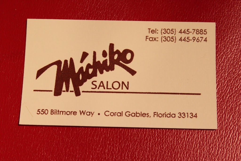 Machiko Salon | 550 Biltmore Way #113, Coral Gables, FL 33134, USA | Phone: (305) 445-7885