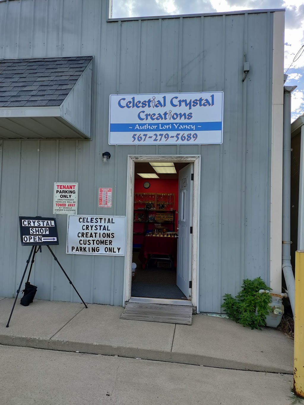 Celestial Crystal Creations | 110 N Vine St, Celina, OH 45822, USA | Phone: (567) 279-5689