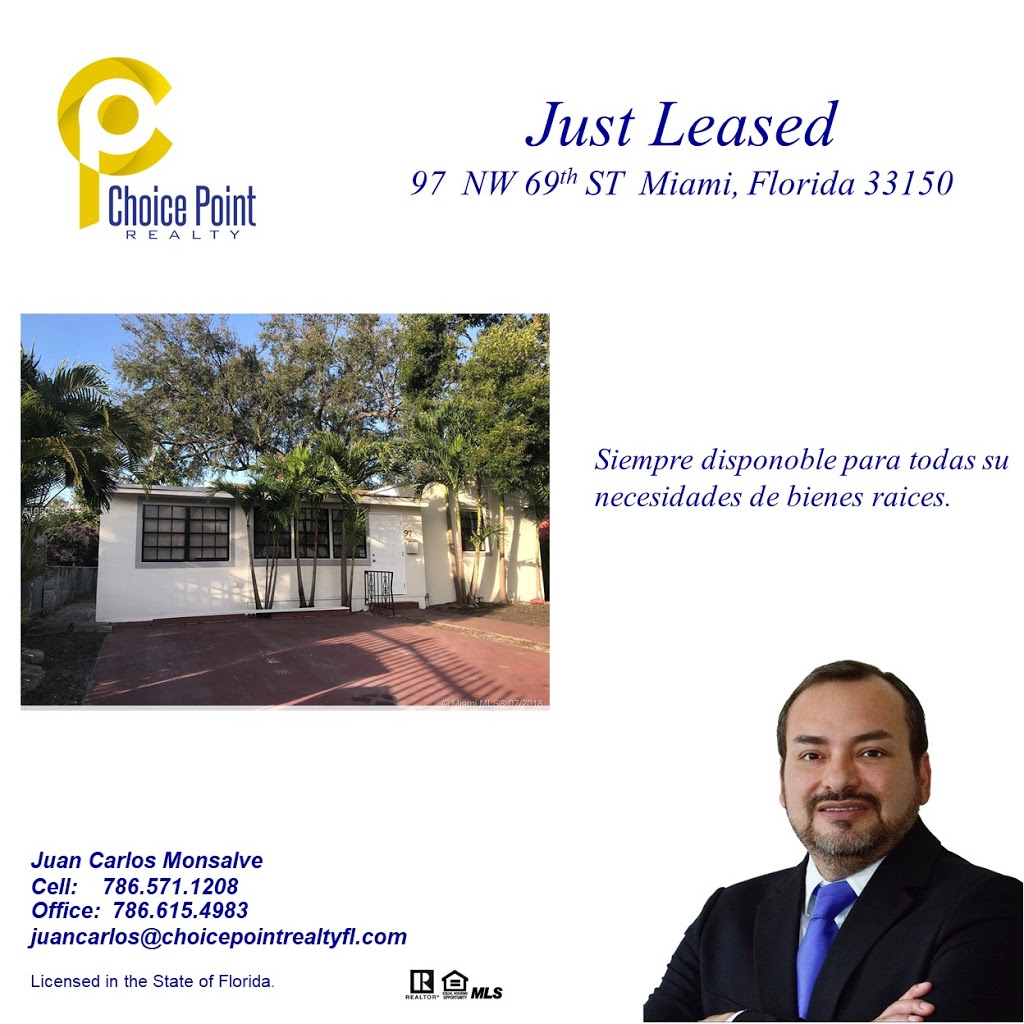 Juan Carlos Monsalve Realtor | 15190 SW 122nd Ave #3108, Miami, FL 33186, USA | Phone: (786) 571-1208