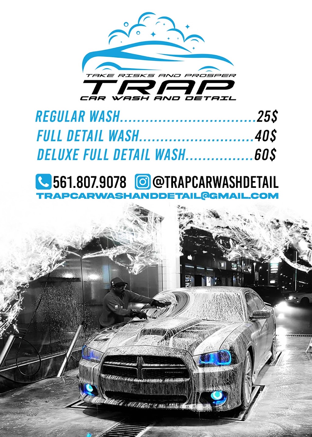 Trap car wash detailing | Mobile, Coconut Creek, FL 33073, USA | Phone: (754) 227-9153