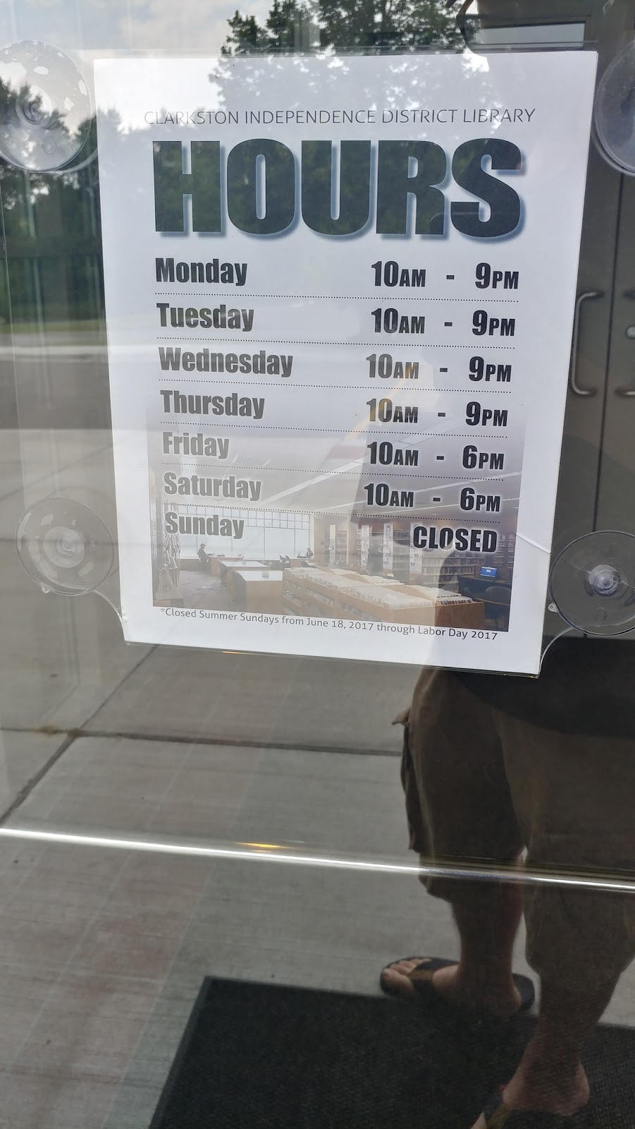 Clarkston Independence District Library | 6495 Clarkston Rd, City of the Village of Clarkston, MI 48346, USA | Phone: (248) 625-2212