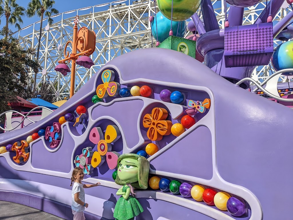Inside Out Emotional Whirlwind | Disneyland Park, 1313 Disneyland Dr, Anaheim, CA 92802, USA | Phone: (714) 781-4636