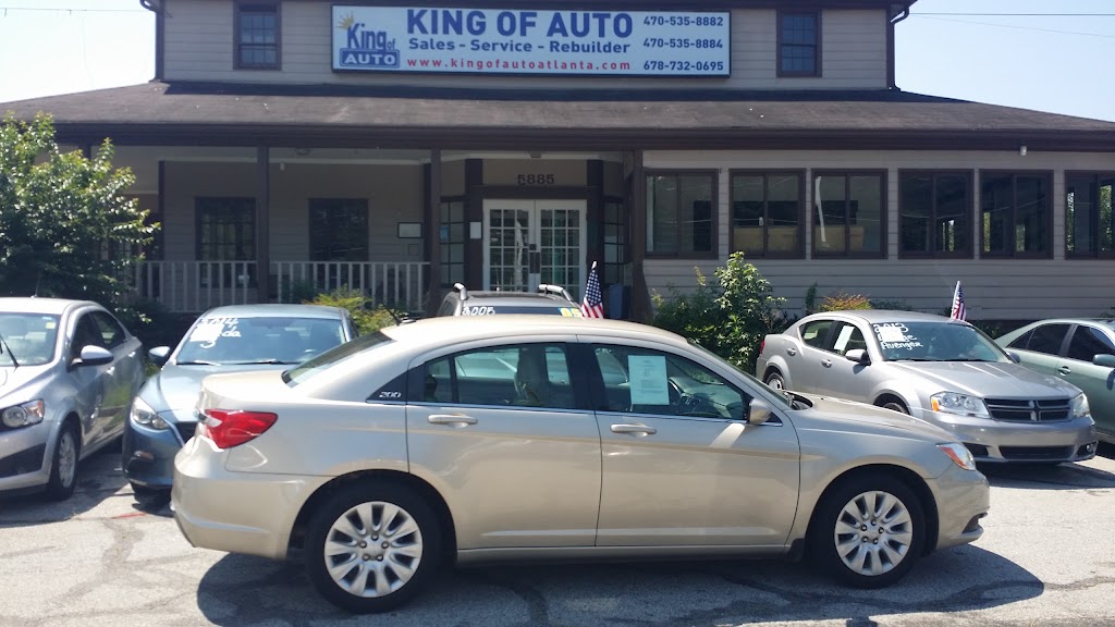 King of Auto Sale | 5885 Memorial Dr, Stone Mountain, GA 30083, USA | Phone: (470) 535-8882